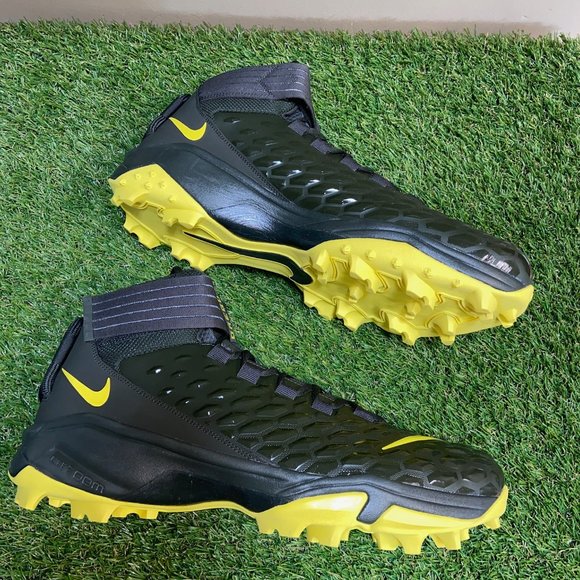 Nike Force Savage Pro 2 Mid Shark Oregon Ducks Sample PE Cleats Sz 17 CI9904-305 main image 7